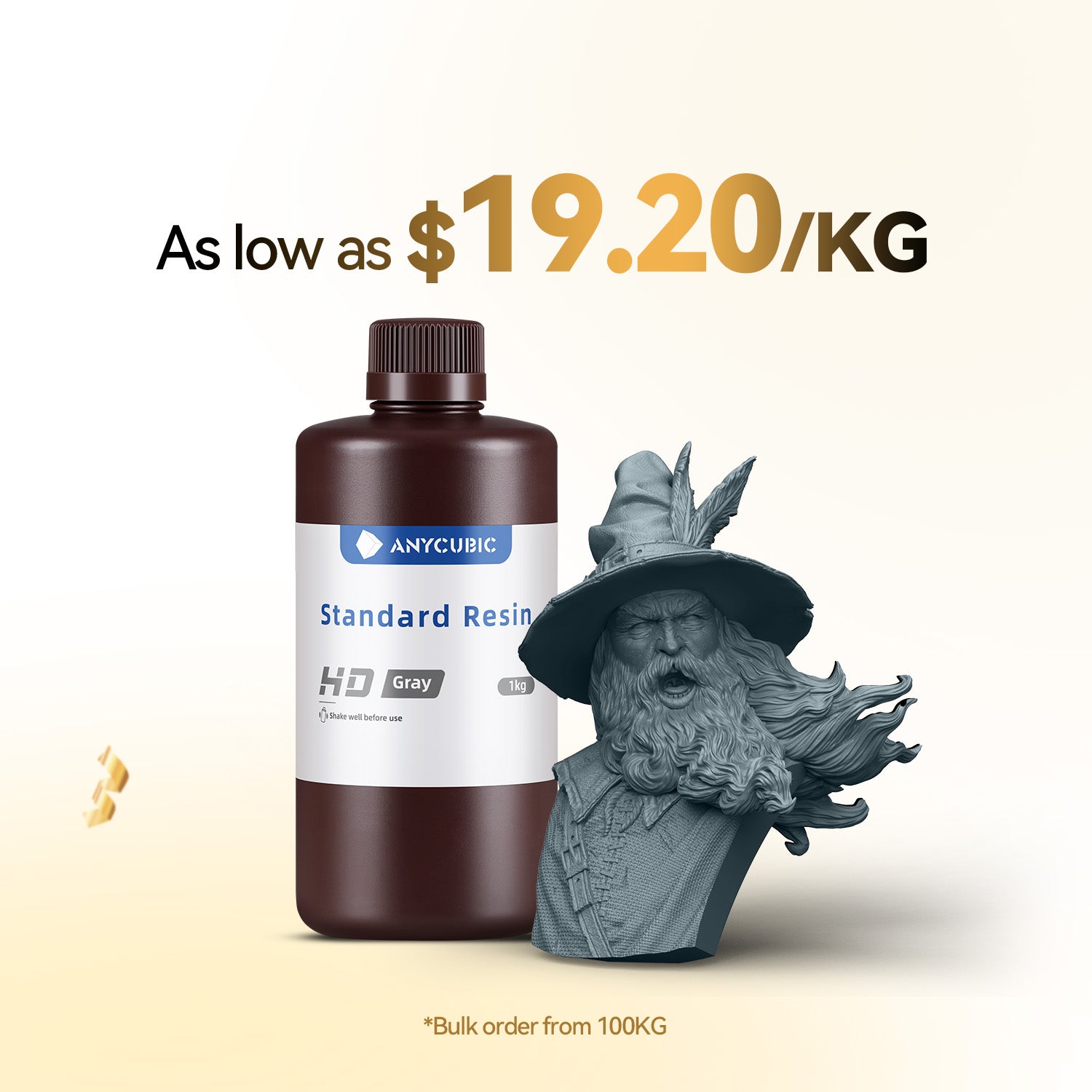 Standard Resin 10-100kg Deals