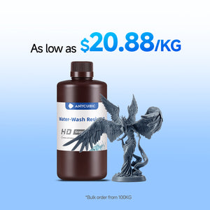 Water-Wash Resin 2.0 10-100kg Deals