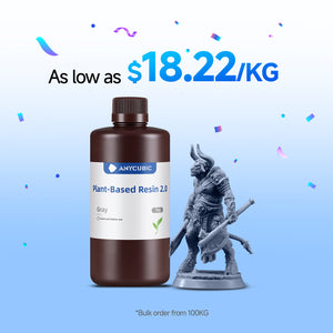 Plant-Based UV Resin 2.0 10-100kg Deals