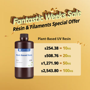 Plant-Based UV Resin 10-100kg Deals