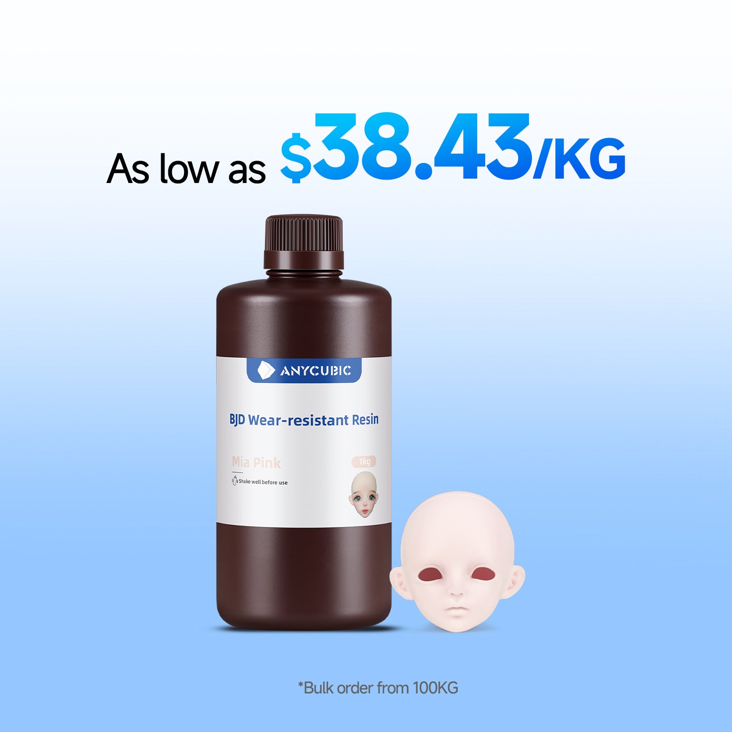 BJD Wear-Resistant Resin 10-100kg Deals