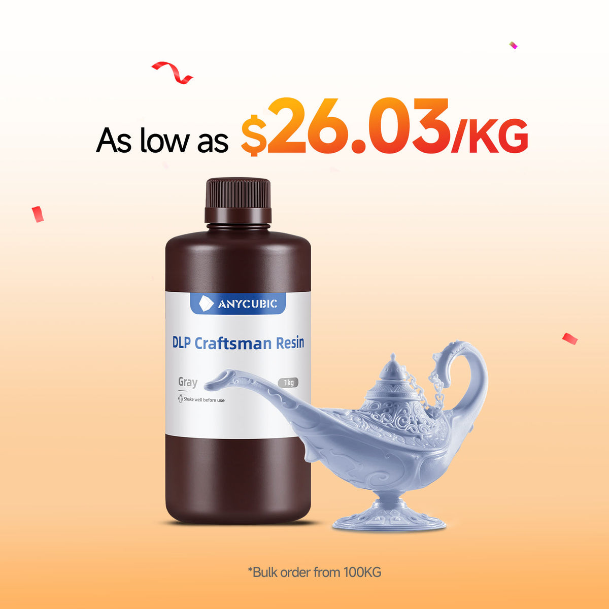 DLP Craftsman Resin 10-100kg Deals