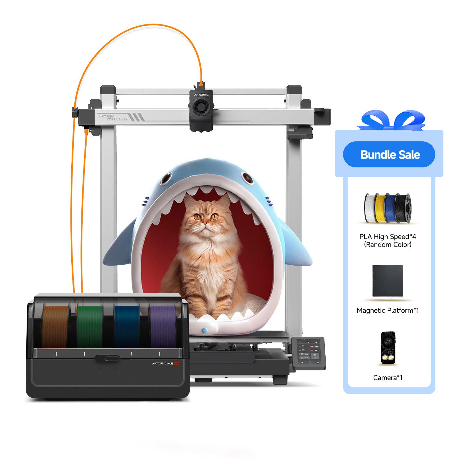 Kobra 3 Max Combo Fast & Large-Format 4-Color Bundle