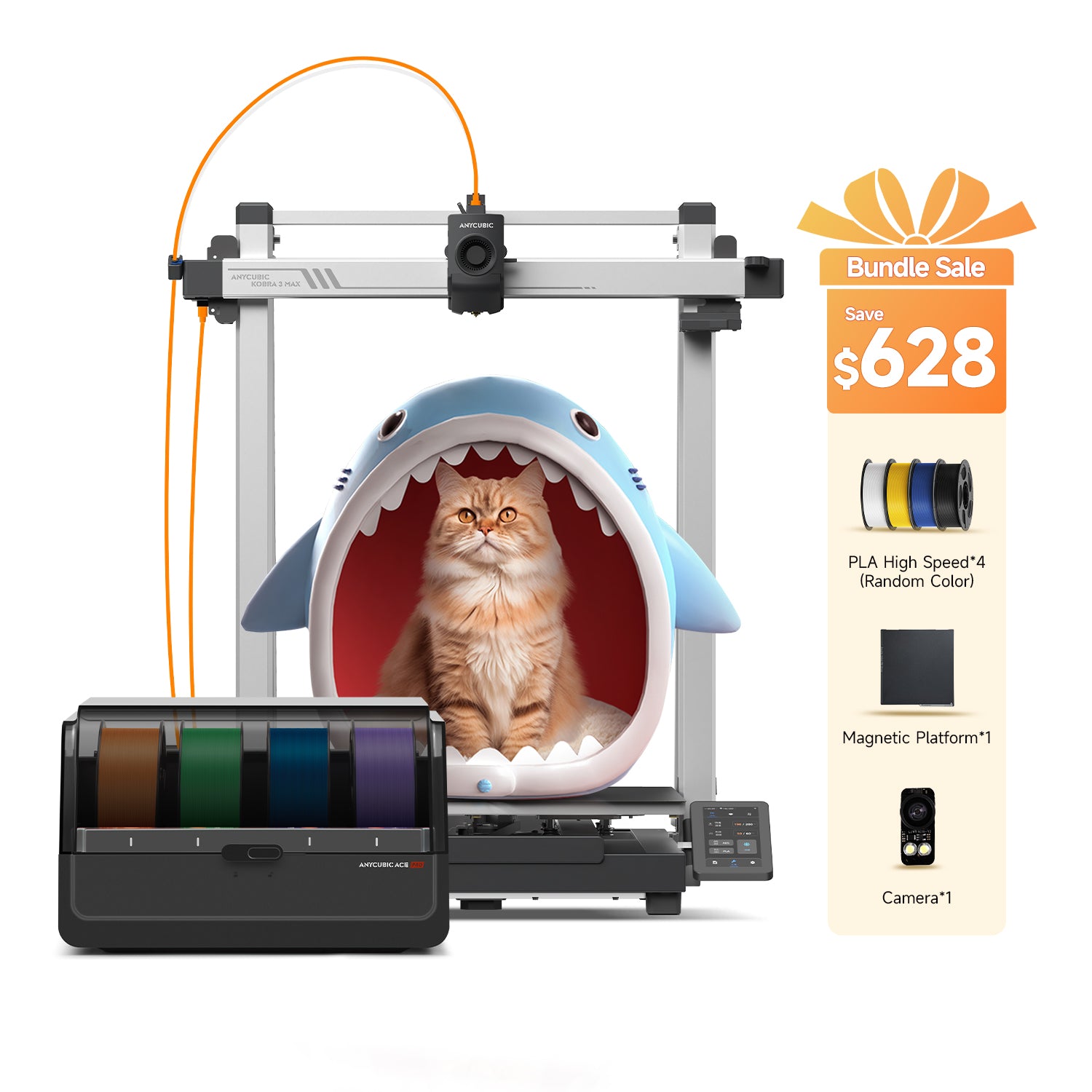 Kobra 3 Max Combo Fast & Large-Format 4-Color Bundle