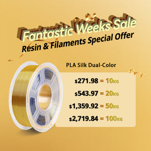 PLA Silk Dual/Tri-Color 10-100kg Deals