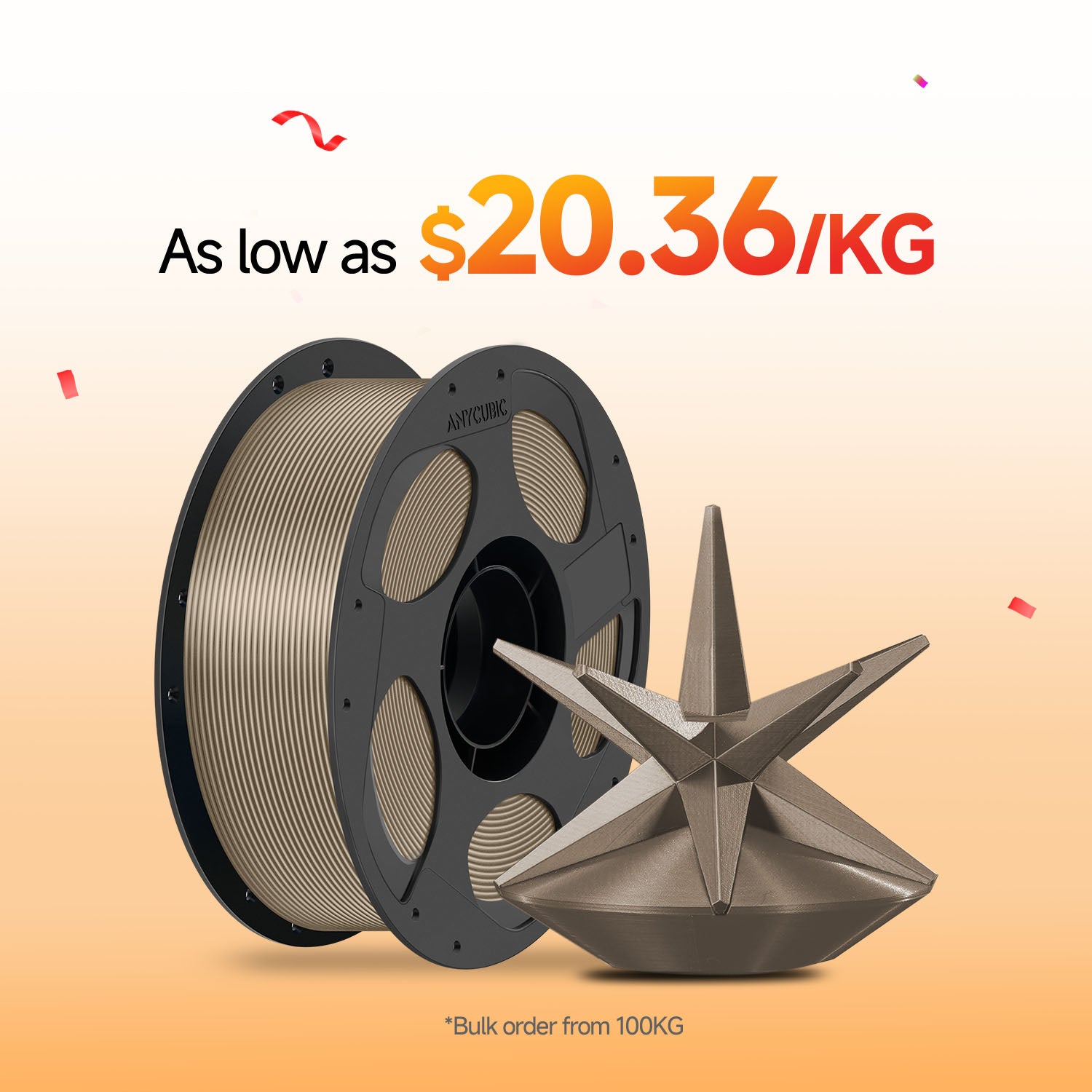 PLA Metal 10-100kg Deals