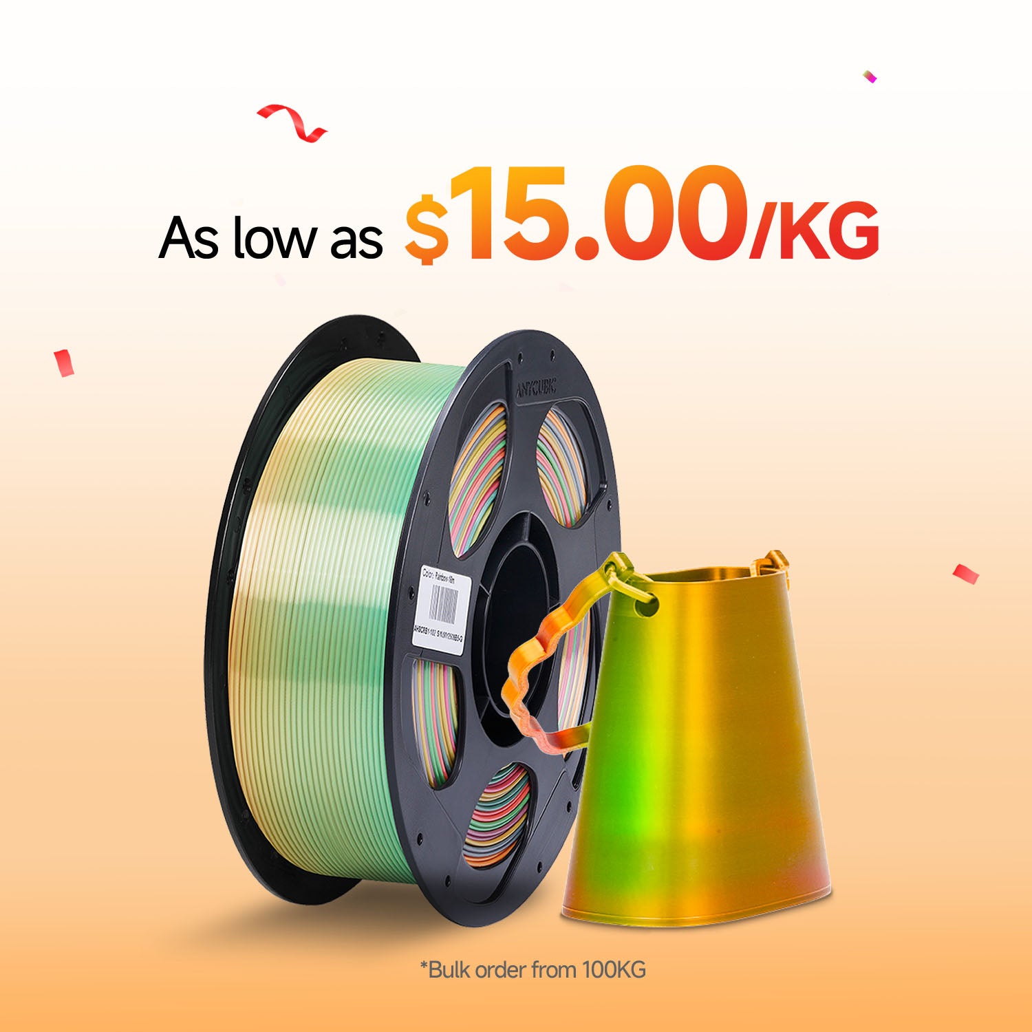 PLA Silk 10-100kg Deals