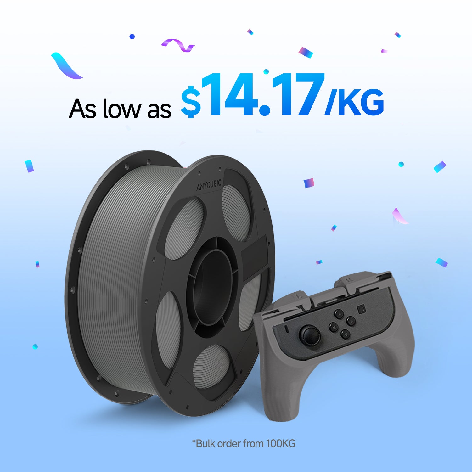 PLA+ Filament 10-100kg Deals