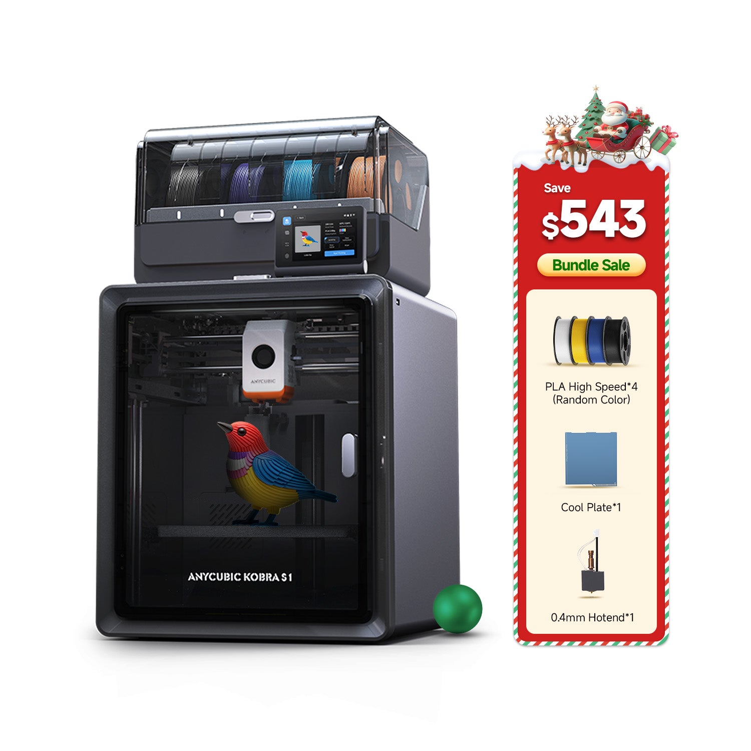 Kobra S1 Combo High Speed 4-Color Bundle