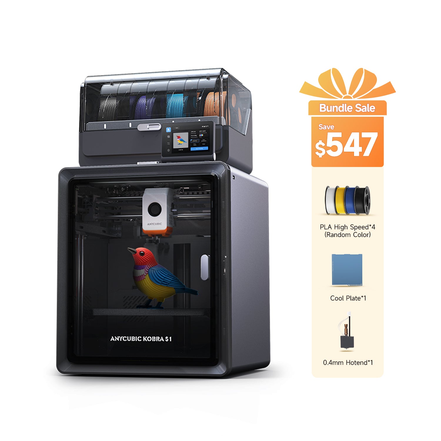 Kobra S1 Combo High Speed 4-Color Bundle