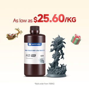 Water-Wash ABS-Like Resin 3.0 10-100kg Deals