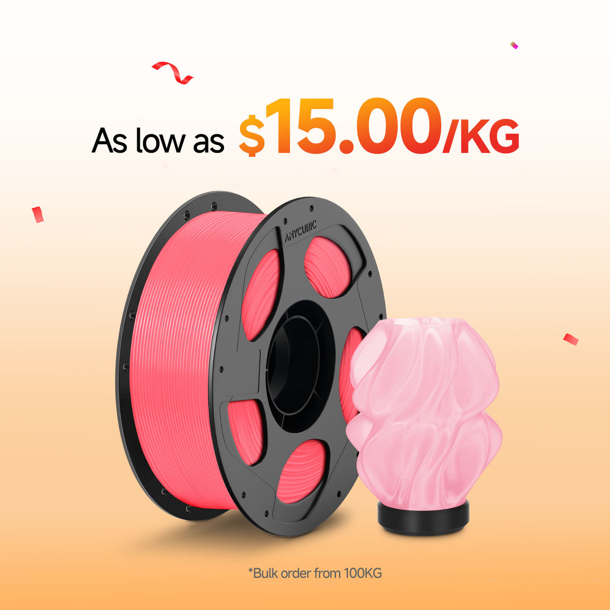PLA Translucent 10-100kg Deals