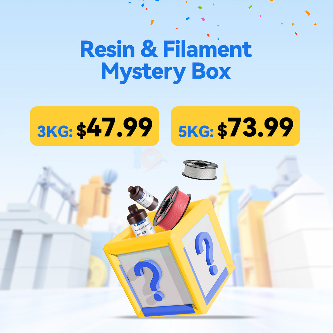 Anycubic Resin and Filament Mystery Box