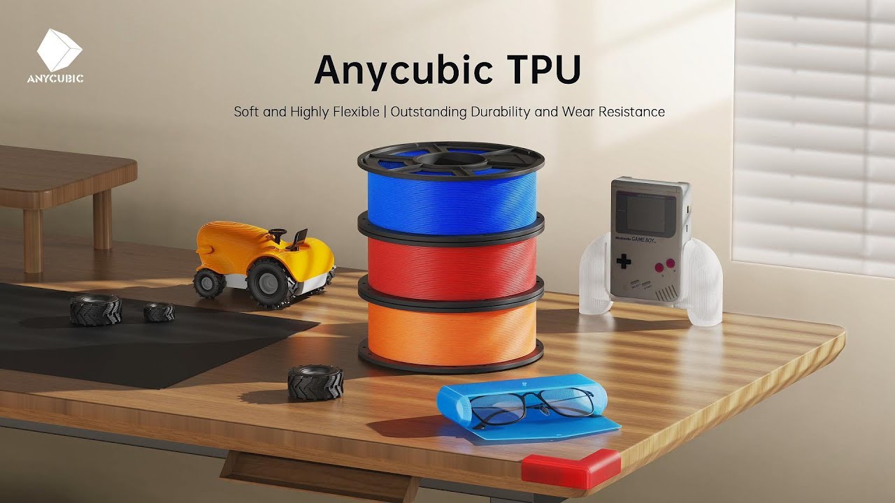 Load video: Anycubic TPU Filament-Australia